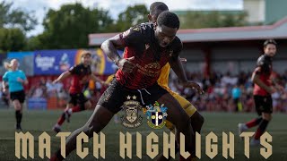 202425 Tamworth FC Vs Sutton United Match Highlights [upl. by Corliss]