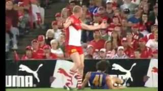 Australian Rules Football  Hits Tackles Fights [upl. by Yenar]