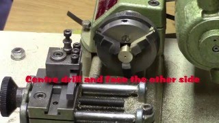 Making a ROTARY STEAM VALVE on the EMCO UNIMAT SL Lathe [upl. by Vine436]