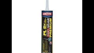 Demo Loctite PL Premium Polyurethane Construction Adhesive [upl. by Pritchard349]