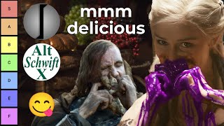 🍽️ Ranking every food description in ASOIAF with Glidus Part Six 🍽️ [upl. by Randolf]