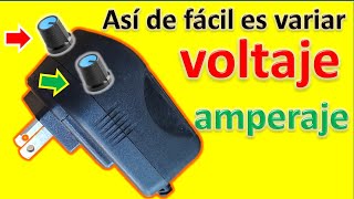 GENIAL IDEA para variar voltaje y amperaje en una misma fuente conmutada [upl. by Adnocahs169]