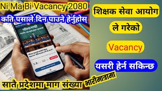 Shikshak Sewa Aayog ले गरेको Vacancy कसरी हेर्ने  2080 Lower Secondary Level Ni Ma Bi Vacancy [upl. by Ydnahs206]