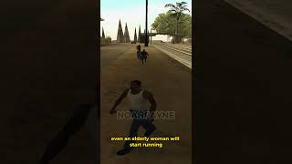 IF YOU THROW A GRENADE BEHIND NPCS IN GTA GAMES gta [upl. by Iluj52]