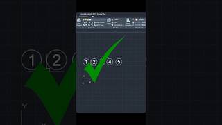 Autocad Tips amp Tricks youtubeshorts shorts [upl. by Anallij605]