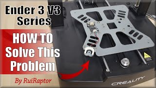 Creality ENDER 3 V3 Series  HOW TO Troubleshoot amp Fix YAxis Problems [upl. by Ilrahs]