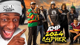 TBJZL REACTS TO AMP FRESHMAN CYPHER 2024 [upl. by Anemij]