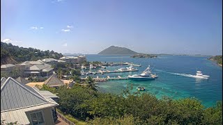 EarthCam Live Scrub Island British Virgin Islands [upl. by Kcirrek]