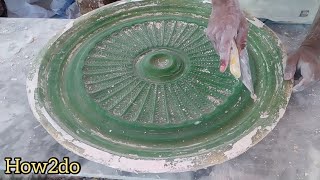 Amazing Gypsum Art Design Shorts [upl. by Nelyk]