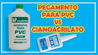 LOS MEJORES PEGAMENTOS PARA PVC Y Acrílico  Súper ECONÓMICO y Práctico [upl. by Sualohcin742]