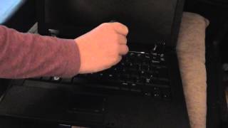 How to remove the optical drive and keyboard on Dell E5400 [upl. by Einavoj890]