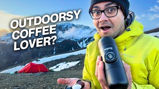 Best Coffee While Climbing Brew Anywhere with WACACO Portable Maker [upl. by Llenyr]