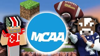 Minecraft College Football  NEW SEASON HIGHLIGHTS [upl. by Dallis155]