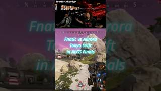 Fnatic vs Aurora TOKYO Drift In ALGS LAN Finals🤣 apexlegends shorts [upl. by Notnad]