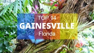 Top 14 Best Tourist Attractions in Gainesville  Florida [upl. by Aynotel]