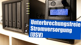 Unterbrechungsfreie Stromversorgung USV für Synology NAS PowerWalker VI 650 Review und Anleitung [upl. by Ennayllek]