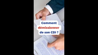 LHôtellerie Restauration  Comment démissionner de son CDI [upl. by Zoie582]