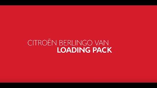 Citroën Berlingo Van  Loading Pack [upl. by Merrill]