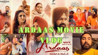 Ardaas Movie Vlog With Friends 🎥🍿 [upl. by Ahsinrad820]