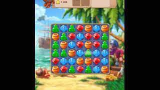 Pirates and Pearls iPad Game Walkthrough  Level 1  No Power ups Used [upl. by Corrina]