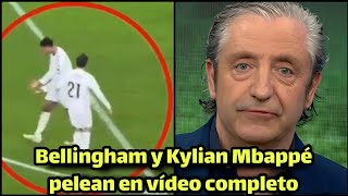 Jude Bellingham y Kylian Mbappé se pelean en el partido entre Real Madrid y Atlético de Bilbao [upl. by Crowley]