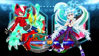 PANDORA VS LUINOR😱Beyblade burst quade strike Part32 beyblade gaming [upl. by Aniretak]