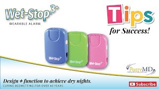 HowTo for Success with WetStop 3 Bedwetting Alarm [upl. by Dilahk894]