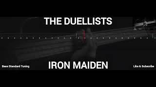 IRON MAIDEN  THE DUELLISTS  BASS TAB [upl. by Eiramrebma52]