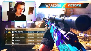 Sniping with the 1 RANKED Warzone Player hes a god [upl. by Kirwin]