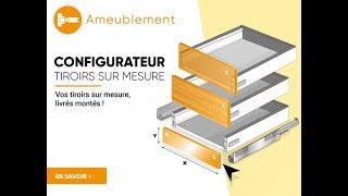 Configurateur Tiroirs surmesure sur Legallaiscom [upl. by Romonda922]