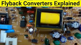 Flyback Converters Explained For Beginners  Flyback Power Supply Components [upl. by Aneel]