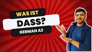 Understanding Dass in German  German A2 Grammar  Dass vs Das  Subordinating Conjunctions [upl. by Turmel]