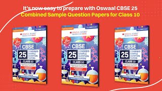 CBSE 25 Combined Sample Question papers Class 10  For 2025 Exam [upl. by Rorie]