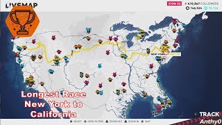 The Crew 2  Longest Race  New York to California [upl. by Bron]