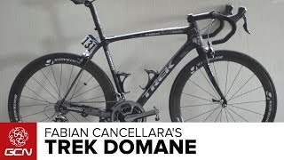 Fabian Cancellaras Trek Domane [upl. by Ttenyl625]