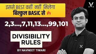 Divisibility Rules  Calculation Technique  Number System  Class 10  By Navneet Sir [upl. by Kendy]