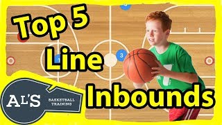 Top 5 Line Baseline Inbounds Basketball Plays vs 23 Zone Defense [upl. by Britton]