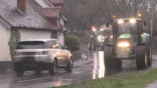 Romsey Young Farmers Charity Tractor Road Run 2022 part two [upl. by Schoenburg]