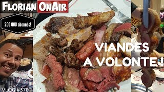 VIANDES A VOLONTE On dévalise un RODIZIO pour les 200 000 abonnés [upl. by Donaghue]