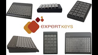 Expertkeys  Programmierbare USB Tastaturen  Software VideoTutorial für EK24 und EK84 Tastatur [upl. by Aiehtela]