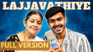 Lajjavathiye Cover  Ammavum Naanum  Full Version [upl. by Eoin]