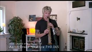 Soprano saxophone Just friends Aaron Drake New Era soprano mouthpiece [upl. by Airamahs]