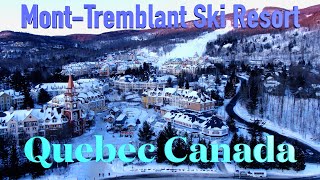 Mont Tremblant Ski Resort in Quebec Canada [upl. by Aisad290]