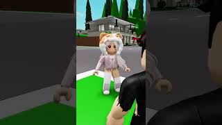 She fell in love with the Homeless boy and then 🤭roblox shorts brookhavenrp [upl. by Eppillihp]