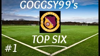 MY TOP SIX  MOTHERWELL GAMES 1 [upl. by Attegroeg]