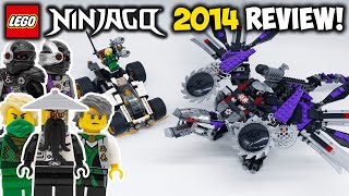 2014 Ninjago Nindroid MechDragon Review Ninjago Rebooted Set 70725 [upl. by Adirf]