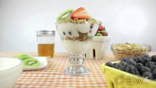 Breakfast Parfait Recipe  The Chew [upl. by Gokey]