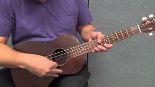 How to Tune a Baritone Ukulele in Standard Tuning [upl. by Levin]