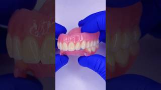 Look at these prostheses Upper acrylic and lower flexible mrdent dentist smile protesisdental [upl. by Naejamron]