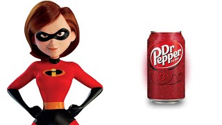 The Incredibles Movie Characters and their favorite DRINKS and other favorites  Bob Syndrome [upl. by Ida644]